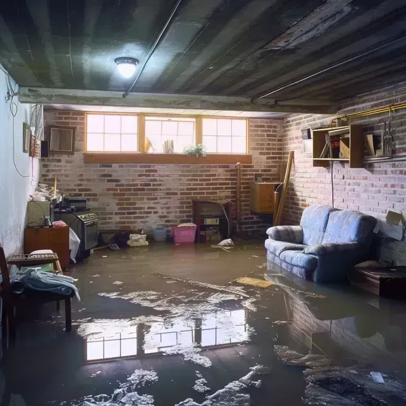 Flooded Basement Cleanup in Parker City, IN